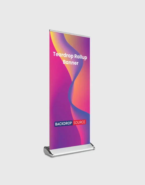 9 MIL So Flat Textured Roll Up Banner